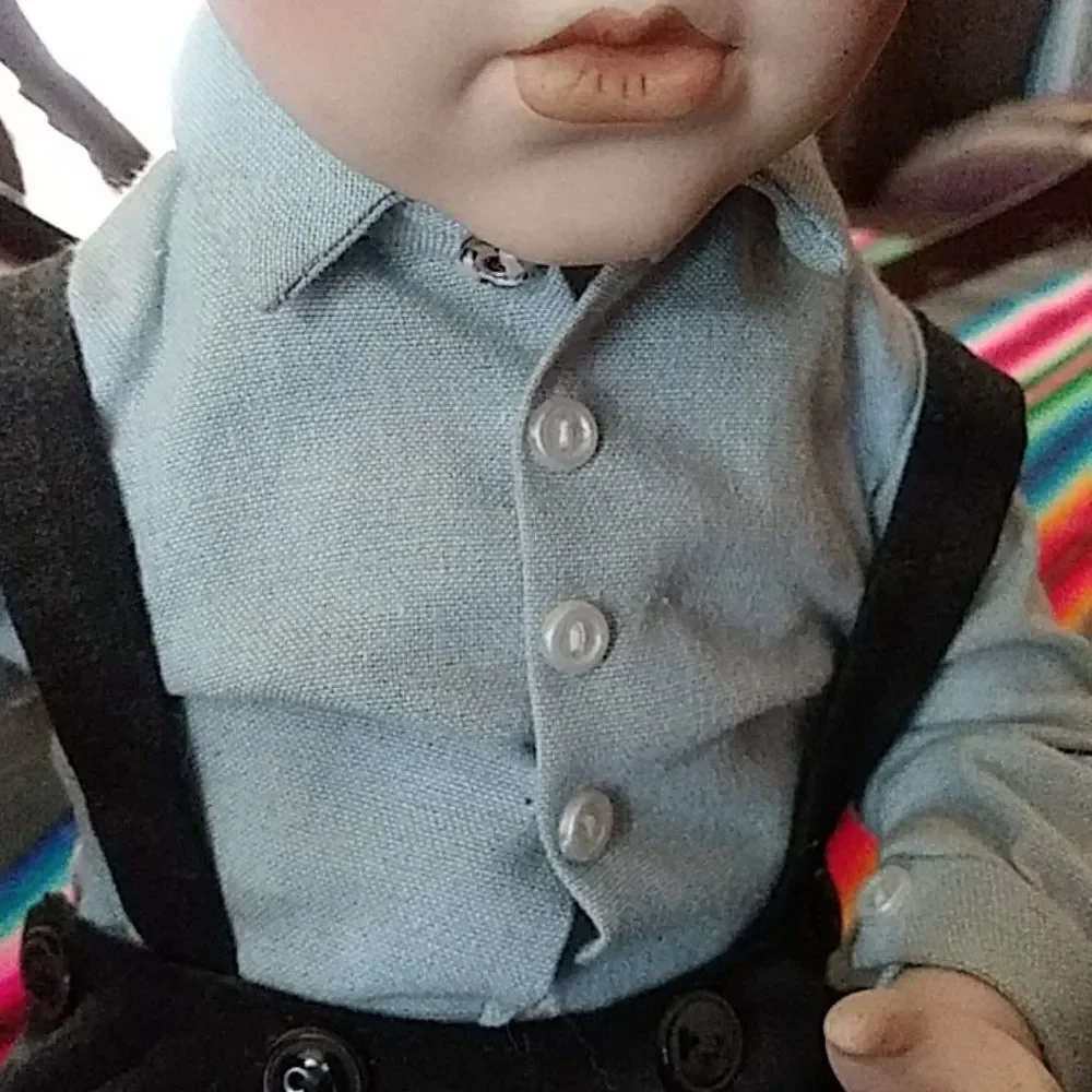 Vintage porcelain boy